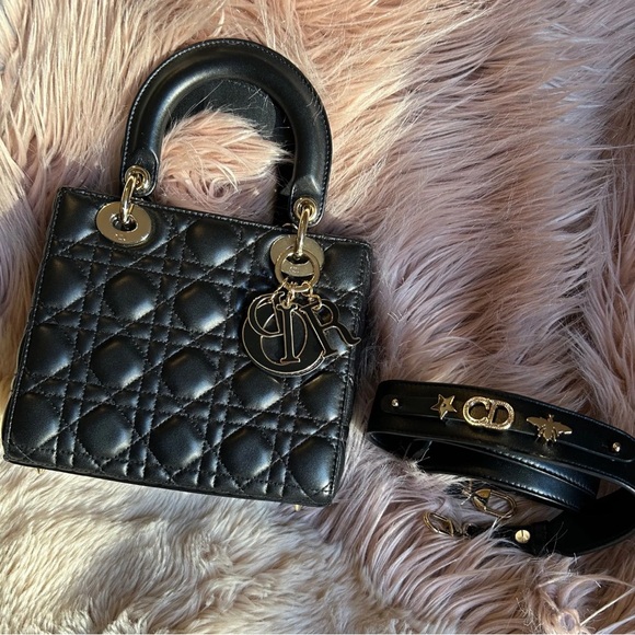 LADY DIOR SMALL BLACK - Picture 8 of 9